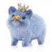 Gatsby Pave Piggy Bank Pale Blue (Special Order)