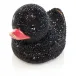 Ernie Pave Rubber Ducky Box Black & Pink Rainbow (Special Order)