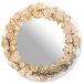Everly Ginkgo Round Mirror 18"