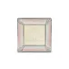 Leland Pave Corner 2" Square Picture Frame Pale Pink