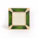 Leland Pave Corner 2" Square Picture Frame Green