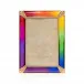Leonard Rainbow Pavé Corner Frame 4" x 6"