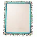 Theo Bejeweled 8" x 10" Picture Frame Peacock (Special Order)