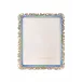 Theo Bejeweled 8" x 10" Picture Frame White/Opal/Aquamarine (Special Order)