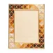 Abaculus Pyramid 3"x 4" Picture Frame Cream/Amber/Cognac