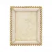 Lucas Stone Edge Gold Clear Stone Frame 5" x 7"