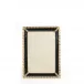 Lorraine Stone Edge Black Frame 4" x 6"
