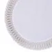 Bali White Linen/Silver Embroidered Table Linens