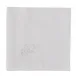 Olimpia 19" Square Napkin - White Linen/Lace