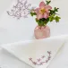 Ikebana Embroidered Table Linens