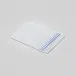 Tricot White/Light Blue 12" x 16" Face Towel