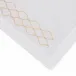 Pacific 16" x 20" Rect Placemat - White Linen/Beige Embroidery