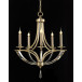 Bent-Crystal Five-Light Chandelier