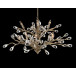 Budding Crystal Ten-Light Chandelier