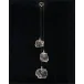 Moonlight Sonata: Selenite Pane Six-Light Droplight Chandelier