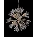 Luna: Crystal Wand Branched Eight-Light Pendant Chandelier