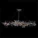 Kotta Fourteen-Light Cut-Crystal Oblong Chandelier 20"H X 65"W X 30"D