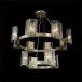 Claritas Twelve-Light Two-Tier Chandelier, Brass