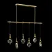 Mirelle Six-Light Horizontal Chandelier