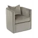 Giacosa Swivel Club Chair