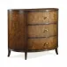 Sylvestre Walnut Three-Drawer Demilune