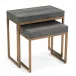 Greystoke Nesting Tables 22.5"H x 22"W x 11.75"D