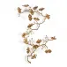 Brass Orchid Wall Sculpture II 29.5"W x 15.5"H x 2"D