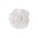 Clear Glass Flower Wall Art