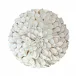 Button Flower Wall Art White II
