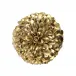 Button Flower Wall Art Gold