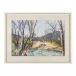 Shelley Bolton's Messenger in a White Gallery Frame