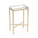 Glass Block Side Table