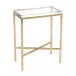 Glass Block Side Table