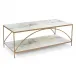 Austin A. James' Fossil Coffee Table 20"H X 54"W X 26"D