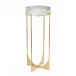 Svelte Martini Table II, Brass