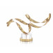 Antique Brass Sculptural Ribbons III