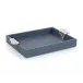 Gypsy Blue Leather Tray II