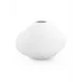 White Etched Glass Vase II