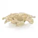 Lily Petal Bowl In Antique Brass 3.75"H X 1"W X 16"D
