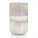 Large Seabrook Glass Vase 16.75"H X 1"W X 10.25"D