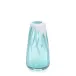 Seafoam Blue Handblown Glass Vase II 9.75"H X 5"W X 5"D