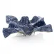 Draped Fabric Cobalt Blue Bowl 8.5"H x 28"W x 25.5"D