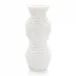 Hourglass Marble Vase 16.75"H X 6.75"W X 6.75"D