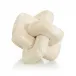 Natural Stone Knot Sculpture 6.25"H x 6.25"W x 6.25"D