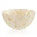 Capiz Shell Bowl 7.5"H x 13.5"D Resin &