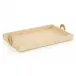 Dazzle Vegan Snakeskin Tray Small 1.5"H x 16"W x 10"D