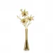 Brass Lilies Sculpture 31.75"H x 13.5"W x 6.5"D