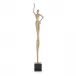 Posing Female Gold Sculpture I