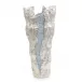 Cascade Vase, Large Nickel
