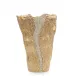 Cascade Vase, Small Brass
